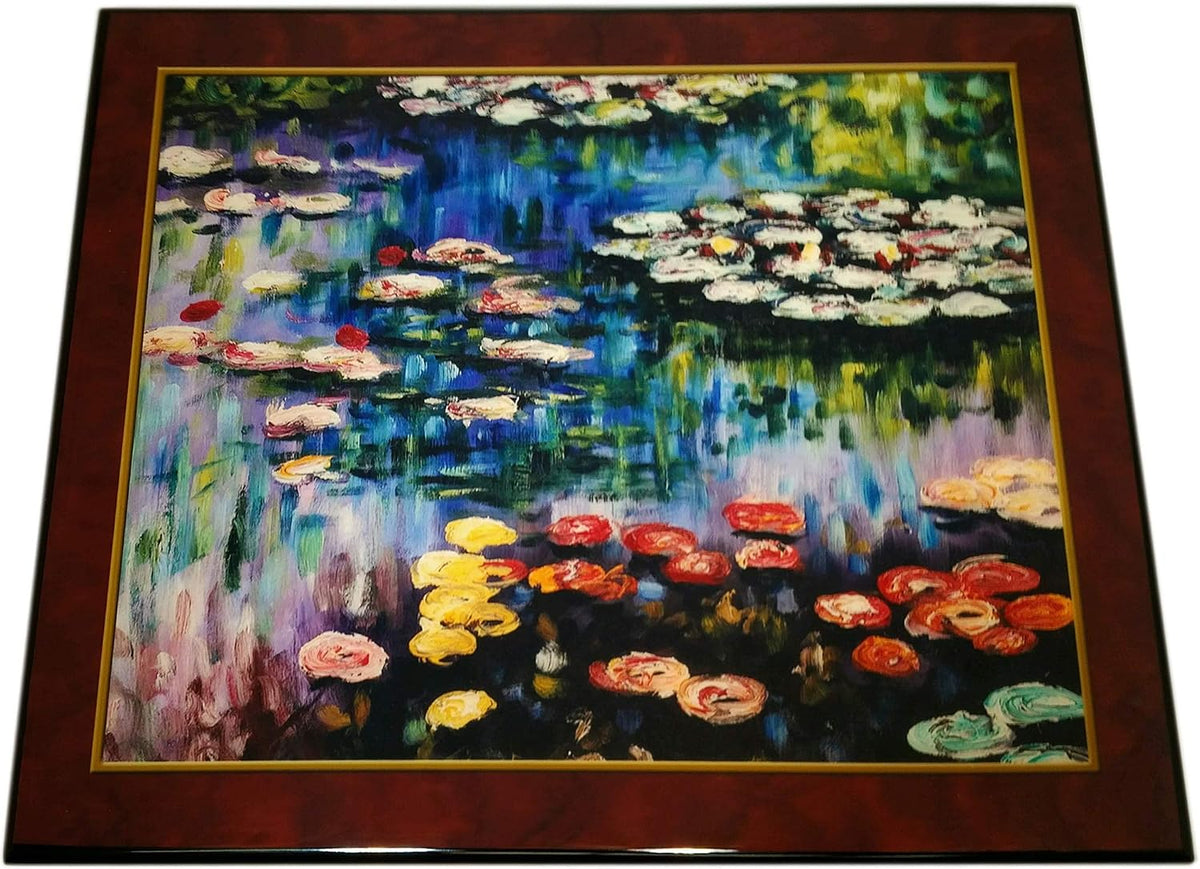 San Francisco Music Box Monet Water Lilies Musical Jewelry Box 2