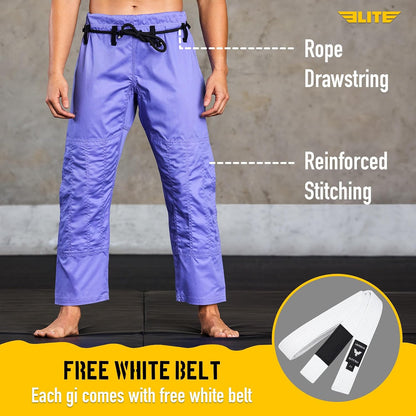Elite Sports Ultra-Light Women's IBJJF BJJ Gi for Girls and Women 4