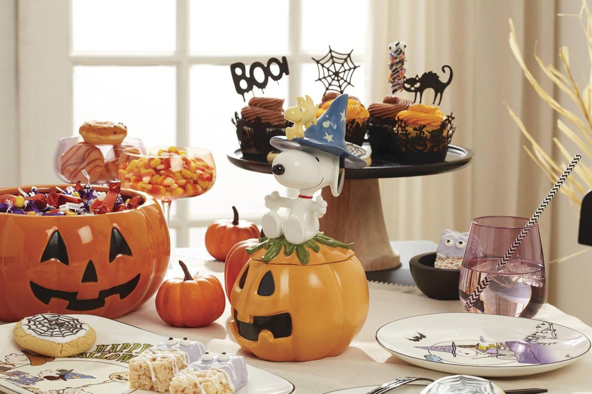 Lenox Vintage Figural Pumpkin Halloween Candy Bowl, Porcelain 4