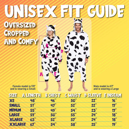Funziez! Adult Plush Animal Onesie, Halloween Costume, 6 Designs 3