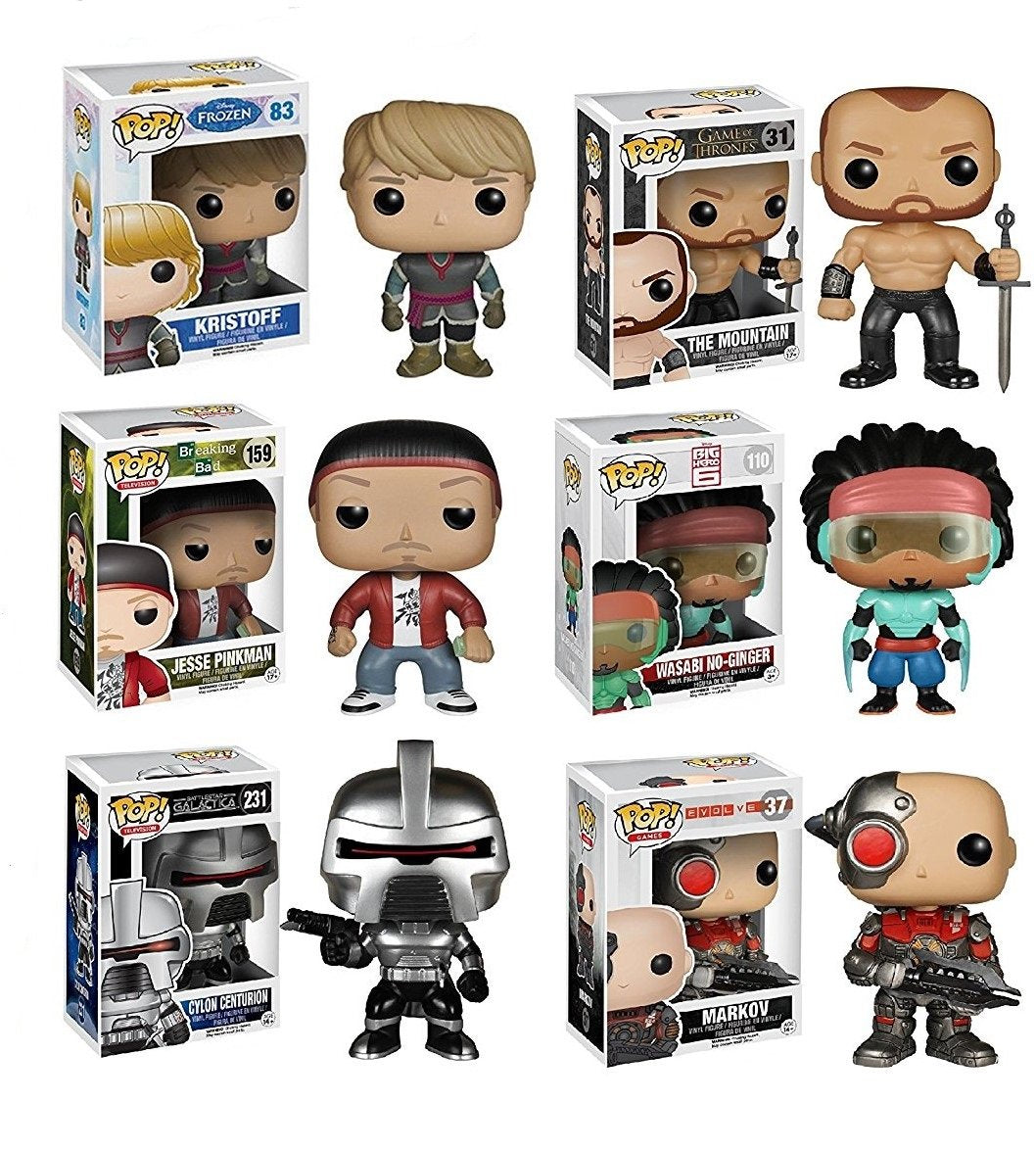 Funko Mystery Box of 6 Pop! Random Vinyl Figures (FUNK001406) 1