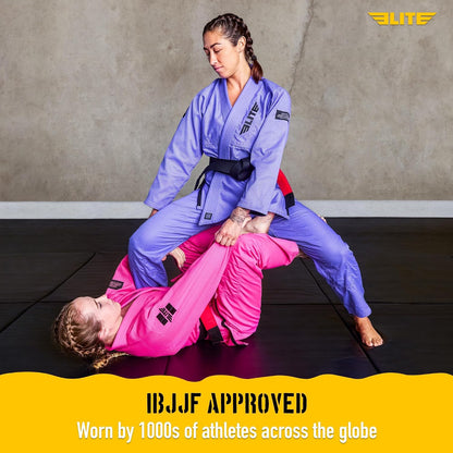 Elite Sports Ultra-Light Women's IBJJF BJJ Gi for Girls and Women 6