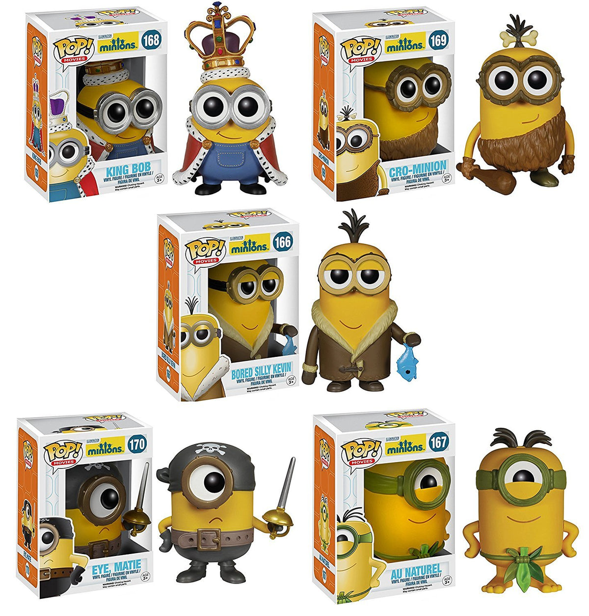 Funko Mystery Box of 6 Pop! Random Vinyl Figures (FUNK001406) 6