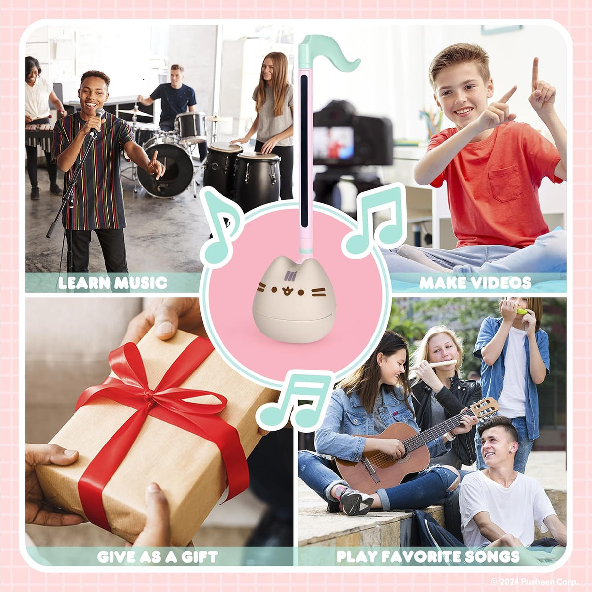 Otamatone Pusheen the Cat Edition Electronic Synthesizer 7