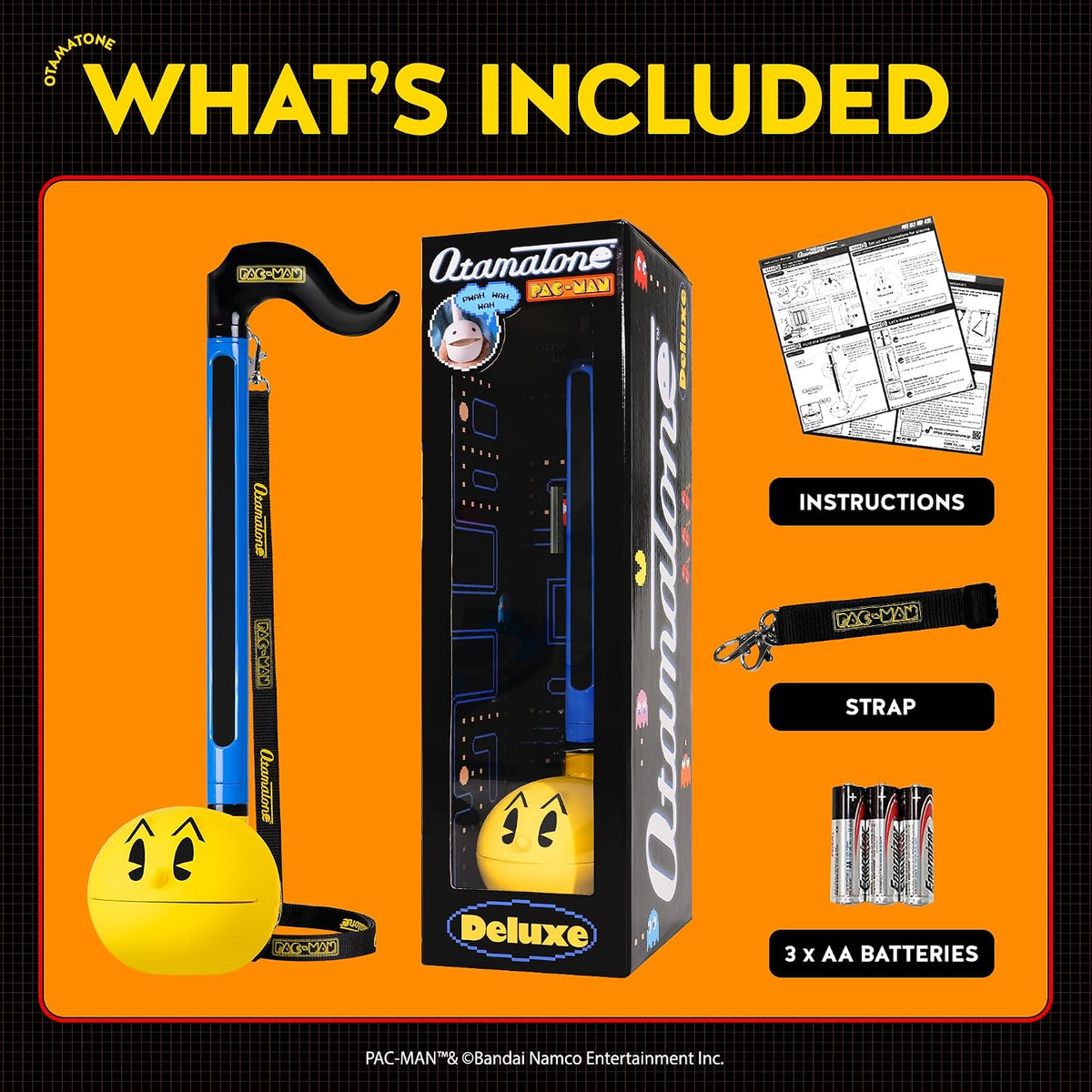 Otamatone Deluxe PAC-MAN Edition Electronic Synthesizer 5