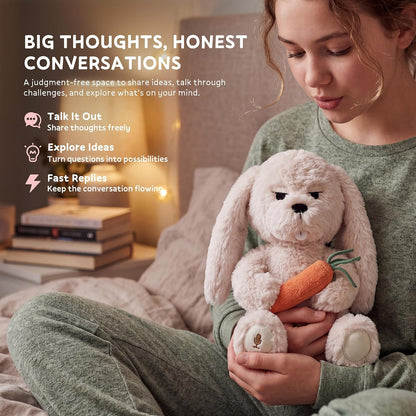 EBLOMA AI Chat Buddy Bunny Plush for Teens 13+ with Voice Chat 3