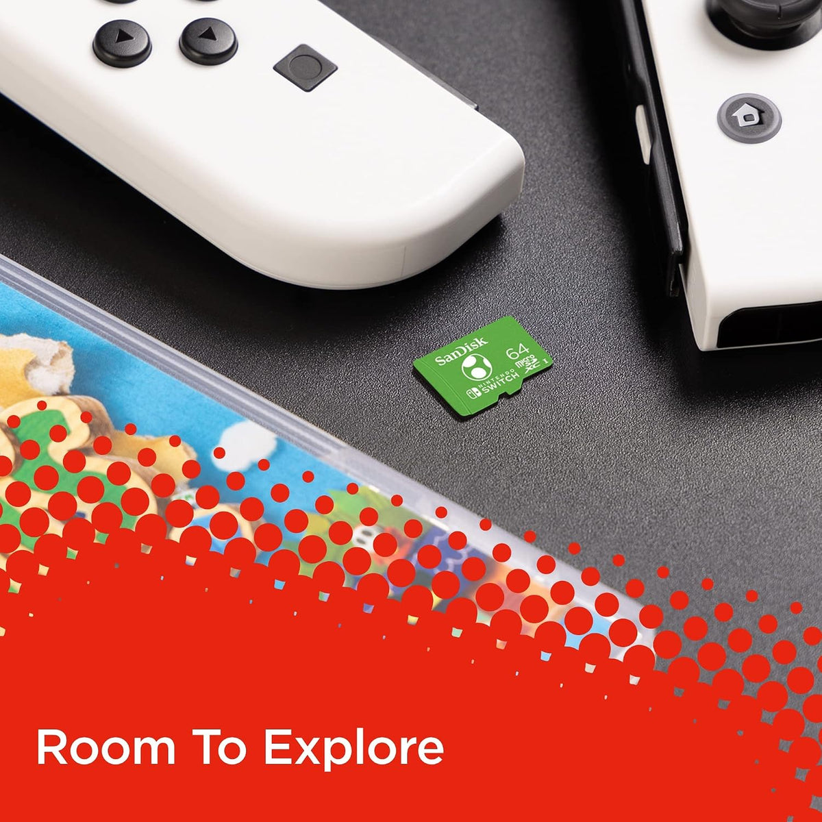 SanDisk 64GB microSD for Nintendo Switch, Yoshi Edition 5