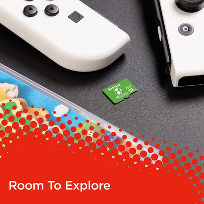 SanDisk 64GB microSD for Nintendo Switch, Yoshi Edition 5