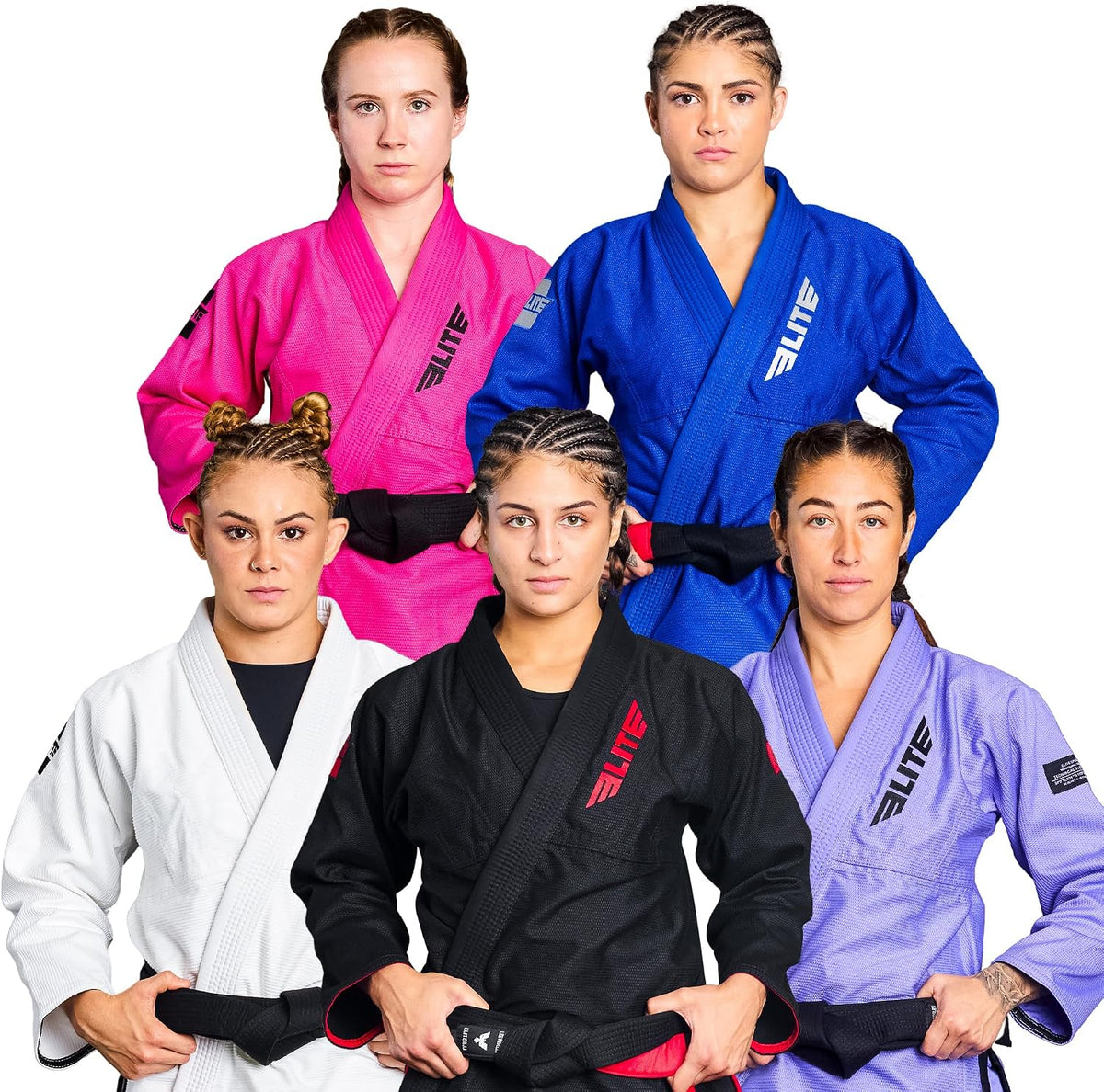 Elite Sports Ultra-Light Women's IBJJF BJJ Gi for Girls and Women 1