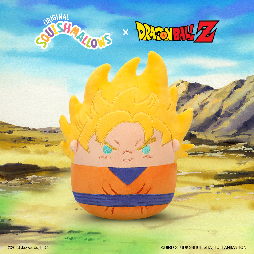 Squishmallows Dragon Ball Z Super Saiyan Goku 8-Inch Plush 2