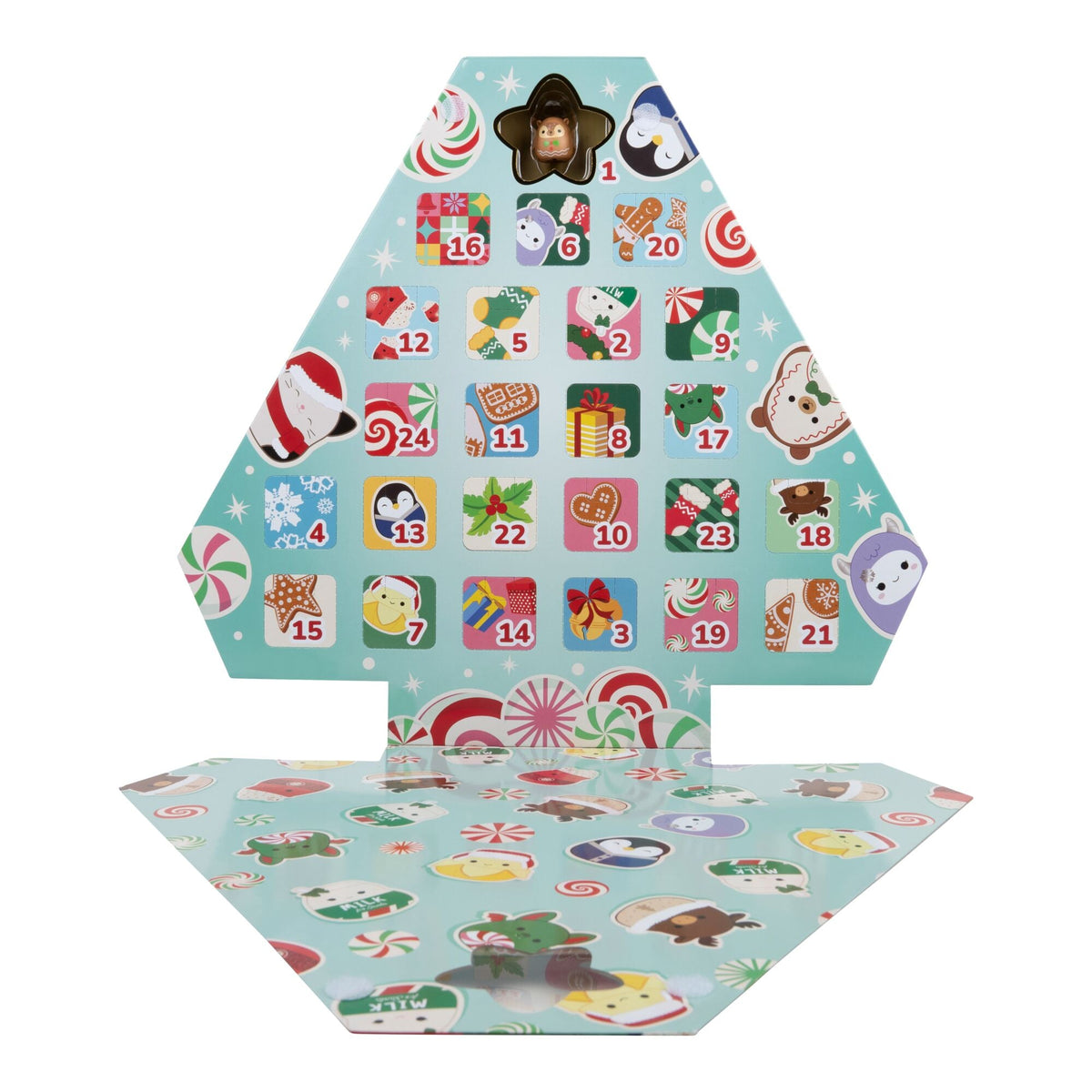 Squish-a-longs Holiday 2026 Advent Calendar, 24 Mini-Squish 3