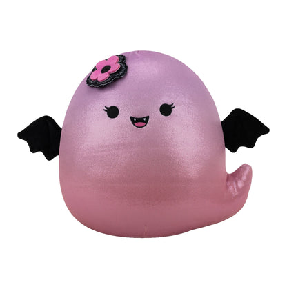Squishmallows 12-Inch Booliette the Sparkly Pink Ghost Bat Plush 1