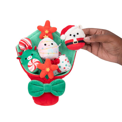 Squishmallows Holiday Micromallows Plush Bouquet, 3 Detachable Plush 2