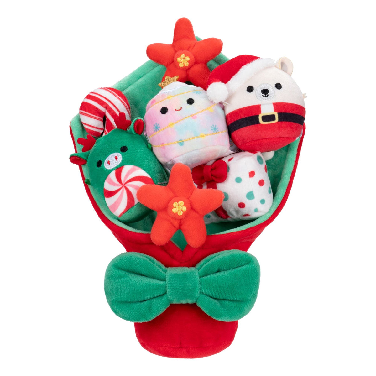 Squishmallows Holiday Micromallows Plush Bouquet, 3 Detachable Plush 1