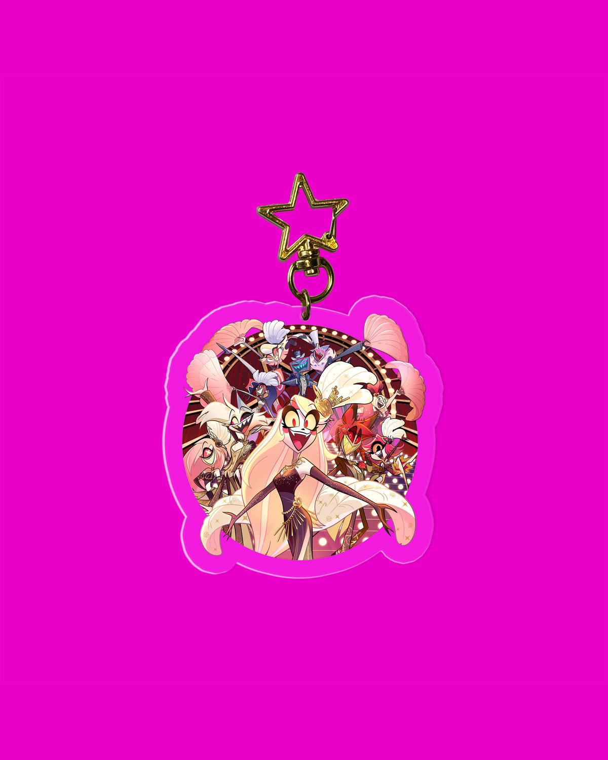 Hazbin Hotel LVL UP 2026 Limited-Edition Acrylic Keychain 1