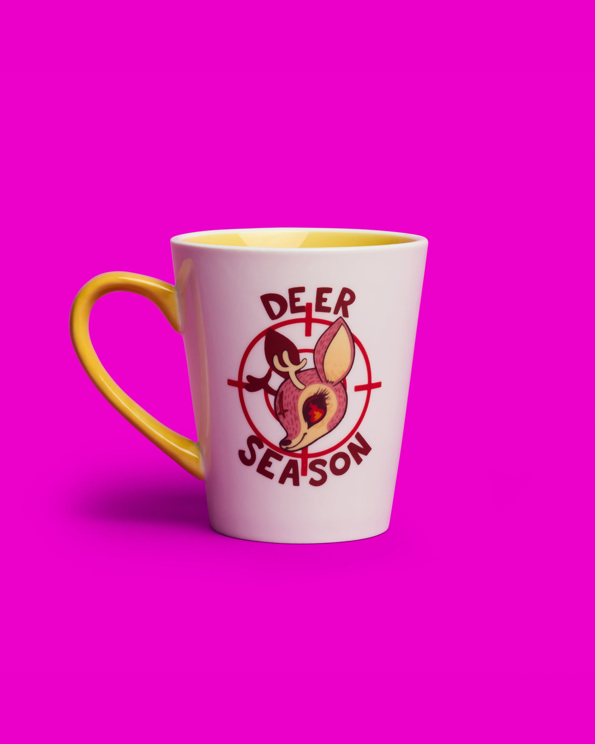 Hazbin Hotel Lucifer Deer Season Mug, Double-Sided Ceramic 1