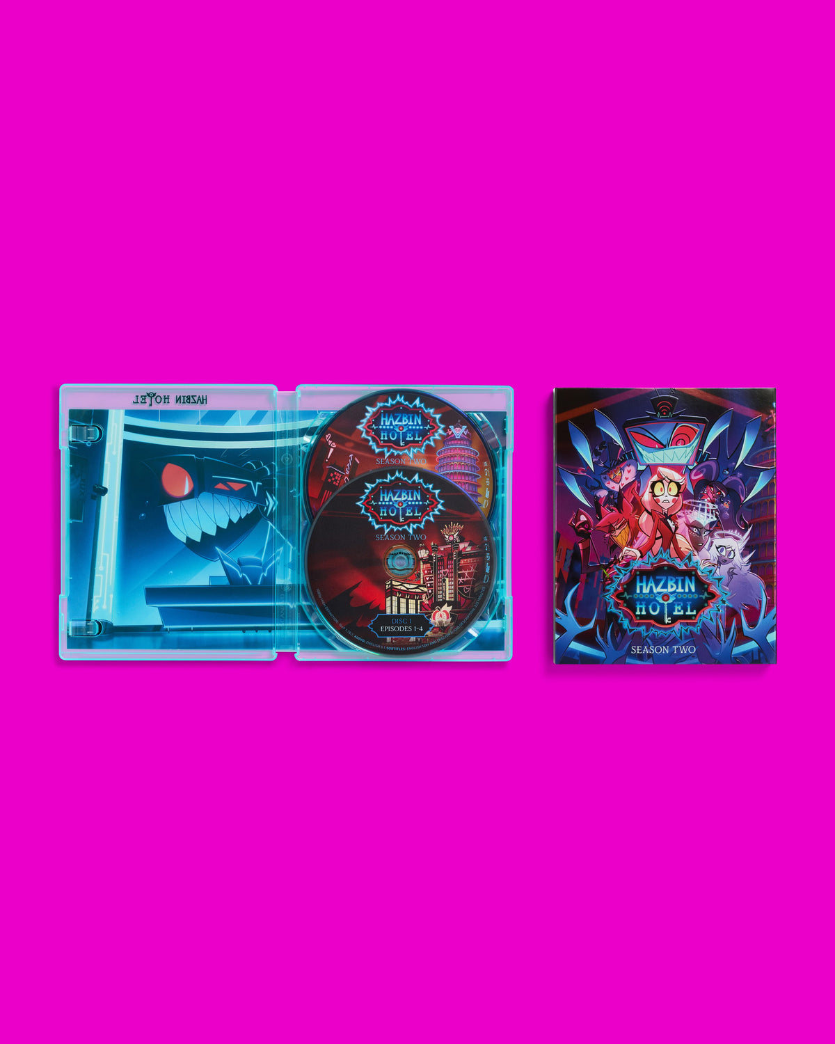 Hazbin Hotel Season Two Blu-ray, 2-Disc Set with Promo Card PR-32 4