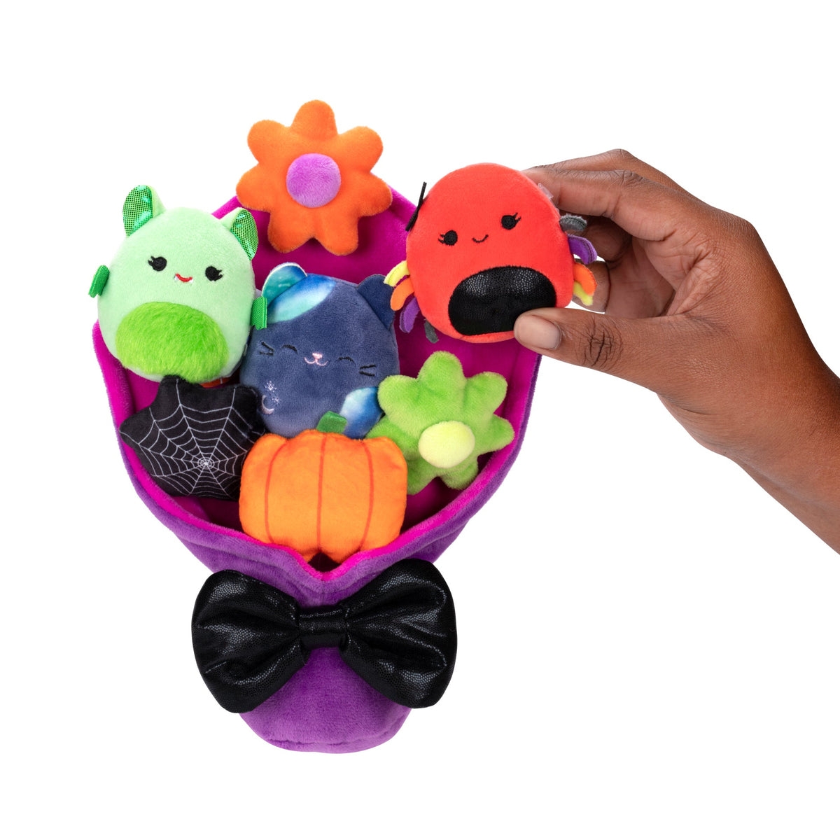 Squishmallows Halloween Micromallows Plush Bouquet, 3 Detachable Plush 4